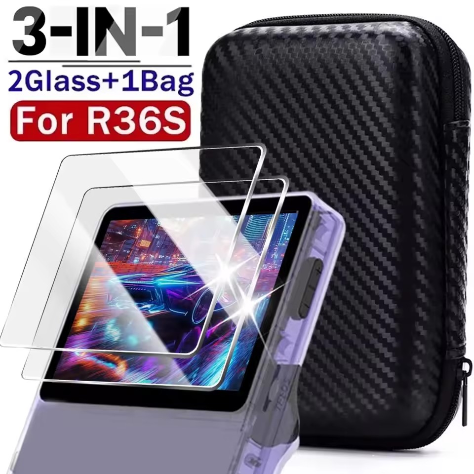 Gaming Console R36S - Кейс для переноски и хранения 3-в-1