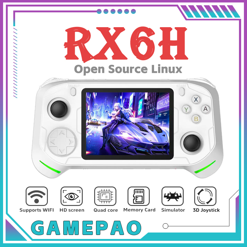 Gaming Console Linux - Портативная игровая консоль Open Source RX6H