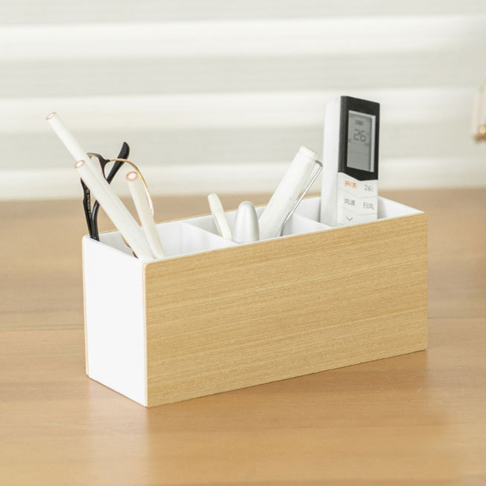 Controller Stand Holder - Деревянный настольный органайзер с несколькими отделениями,