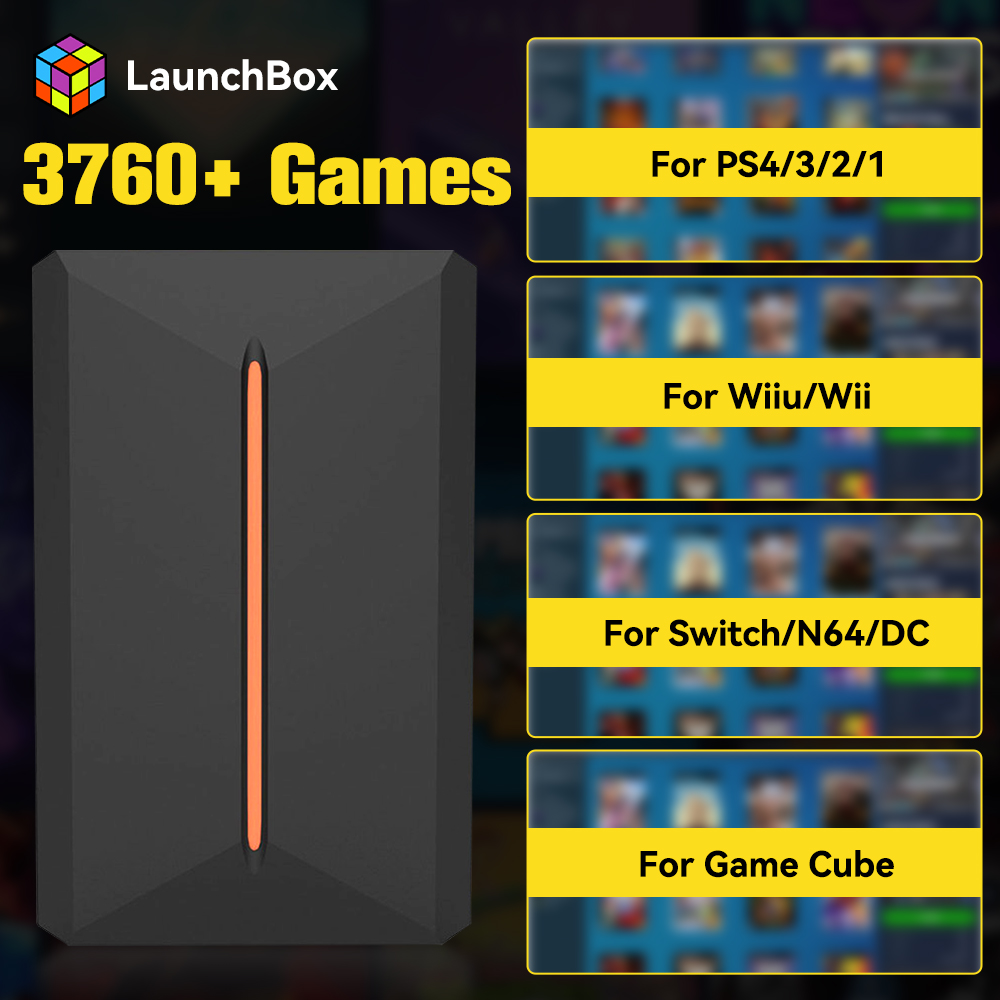 Gaming Console Os - Launchbox OS Ретро игровой HDD 3760