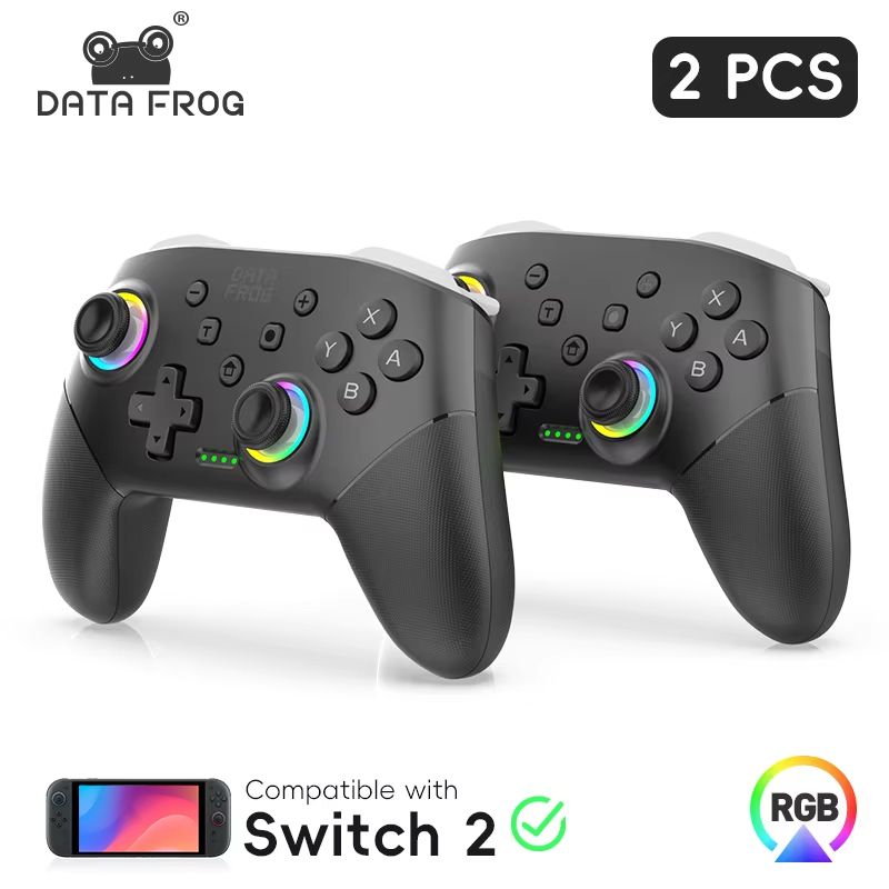 Gaming Console For Android Tv - DATA FROG 2-пакет беспроводного контроллера Pro