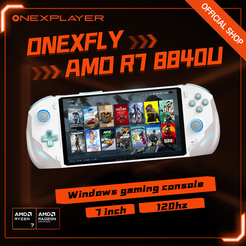 Zotac Gaming Console - OnexPlayer Onexfly AMD Ryzen 7 8840U