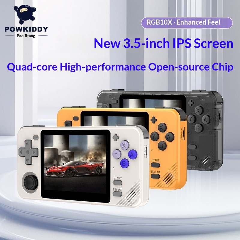 Gaming Console Os - Портативная игровая консоль Powkiddy RGB10X с