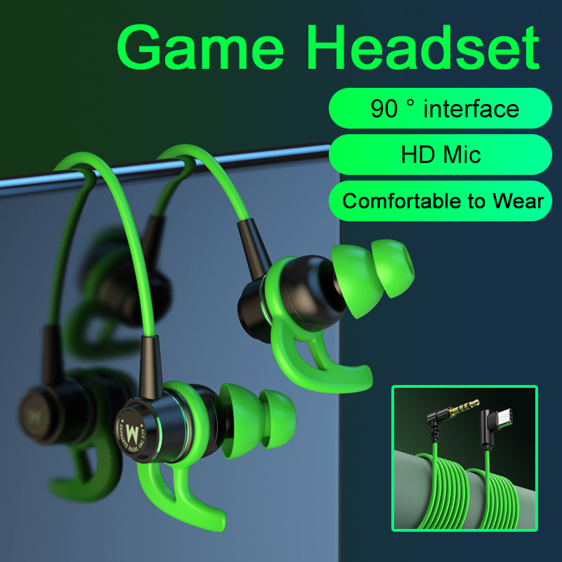 Gaming Console For Your Phone - Игровые гарнитуры HiFi-вкладыши, 90-градусный локоть типа
