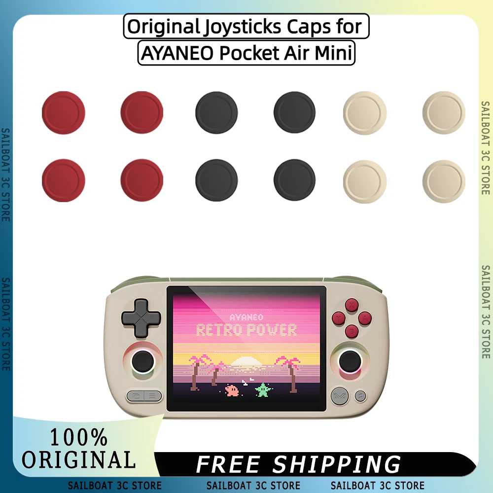 Gaming Console Mini - Оригинальные колпачки для джойстиков AYANEO Pocket