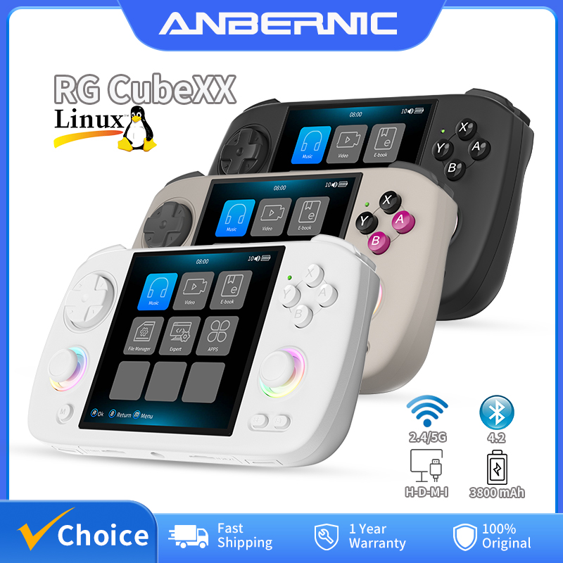 Gaming Console Linux - Портативная игровая консоль ANBERNIC RG Cubexx