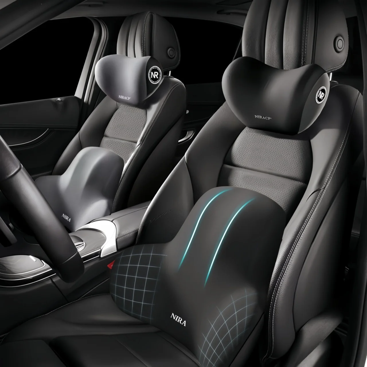 Gaming Chair Cushion - Комплект подушек для автомобиля: подушка для
