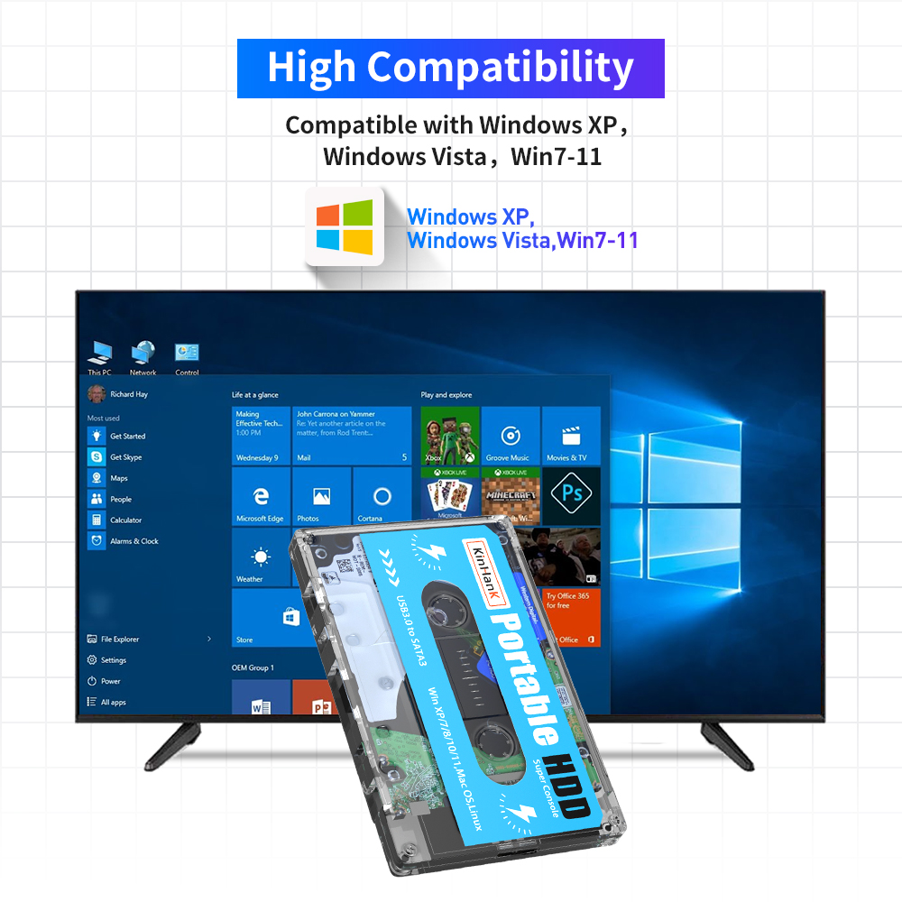 Игровой HDD KINHANK 500G, супе – обзор и цена Gaming Console Os