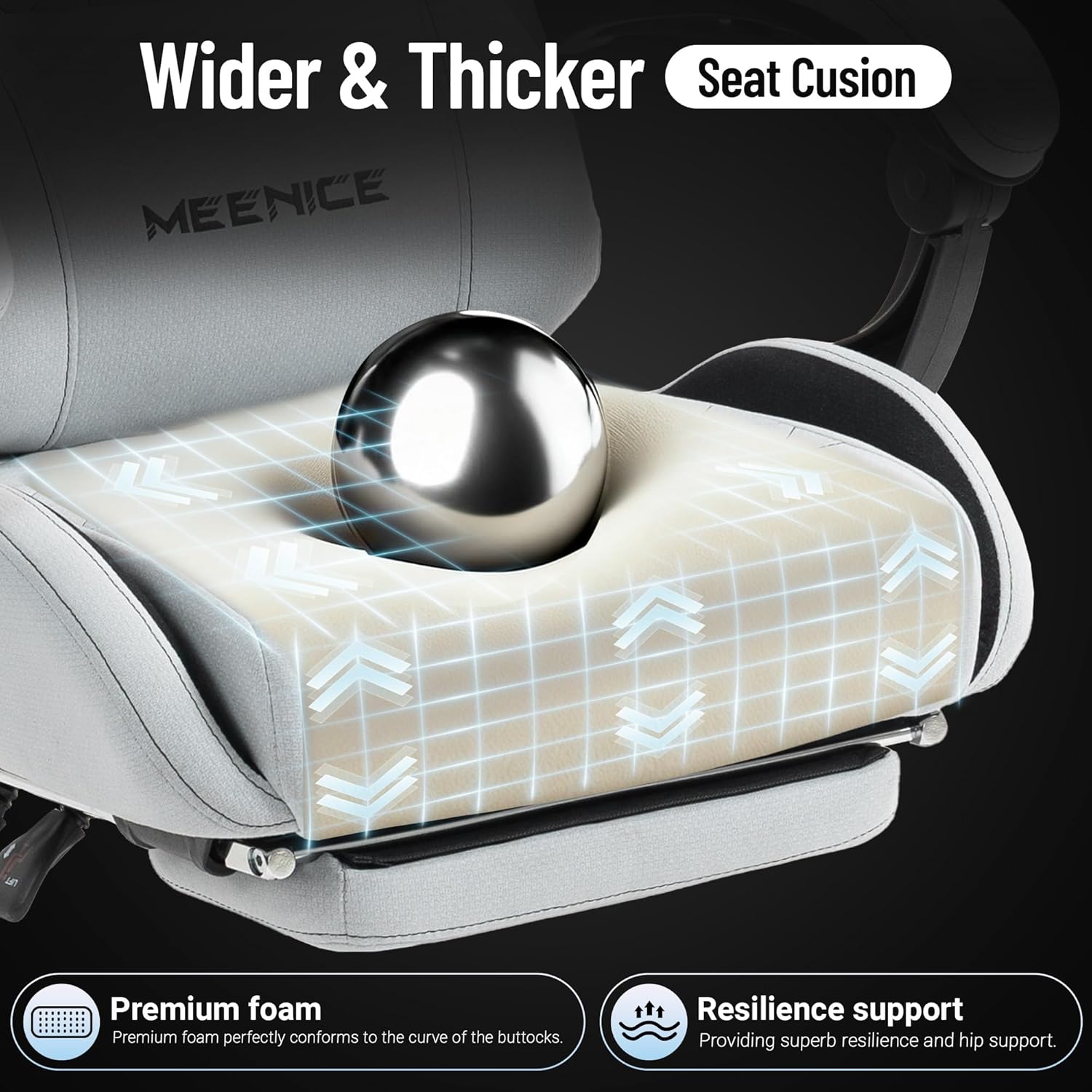 # Большое и высокое игровое кр – обзор и цена Gaming Chair Cushion
