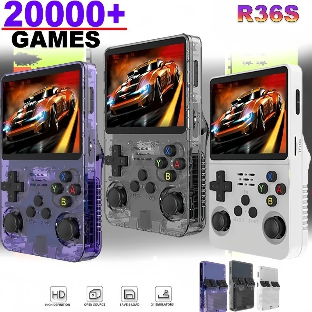Mini R36S Ретро портативная иг – обзор и цена Gaming Console Xbox 360