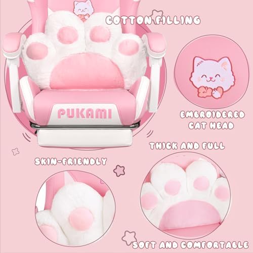 Розовое игровое кресло с милым – обзор и цена Gaming Chair Cushion