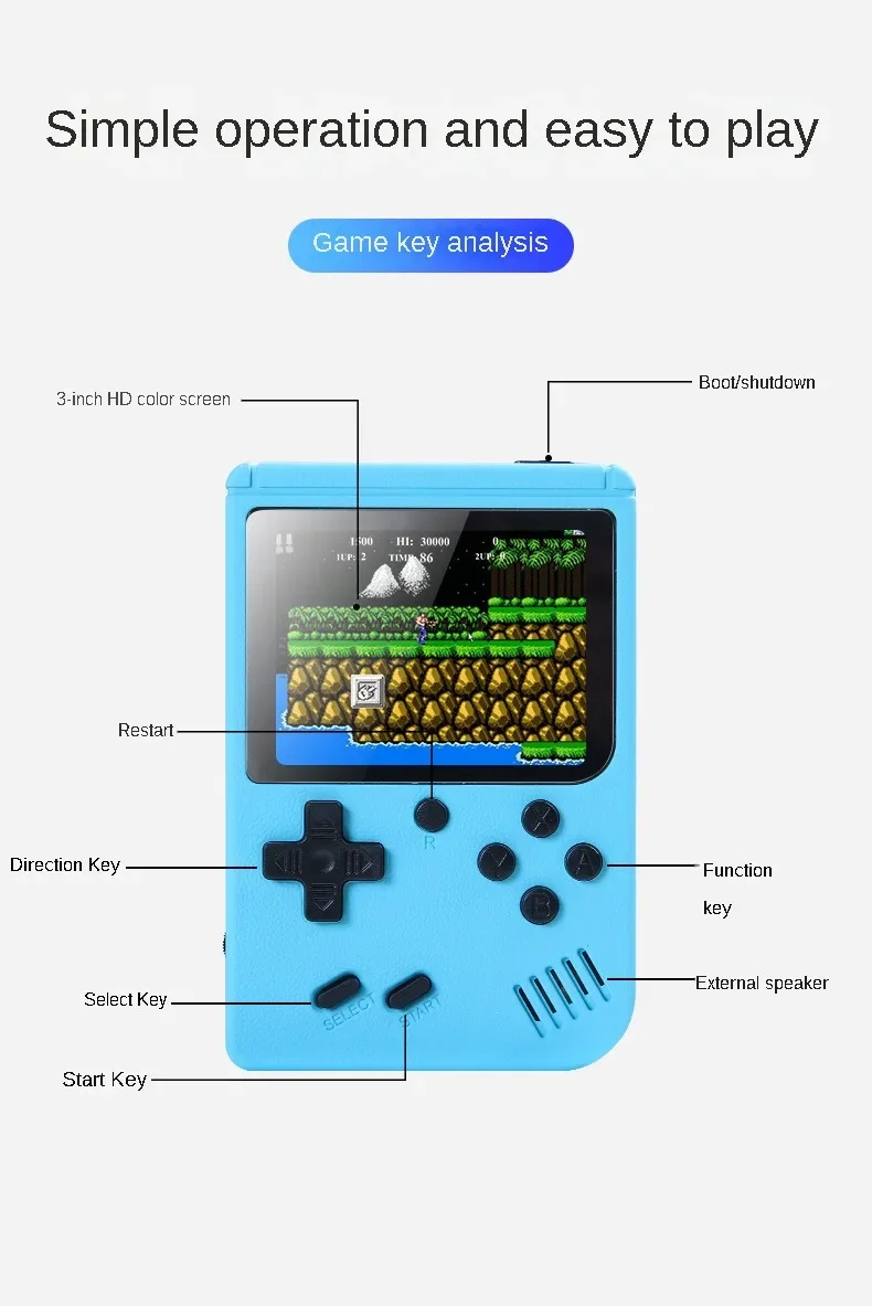 Портативная игровая консоль с  – обзор и цена Gaming Console For Kids
