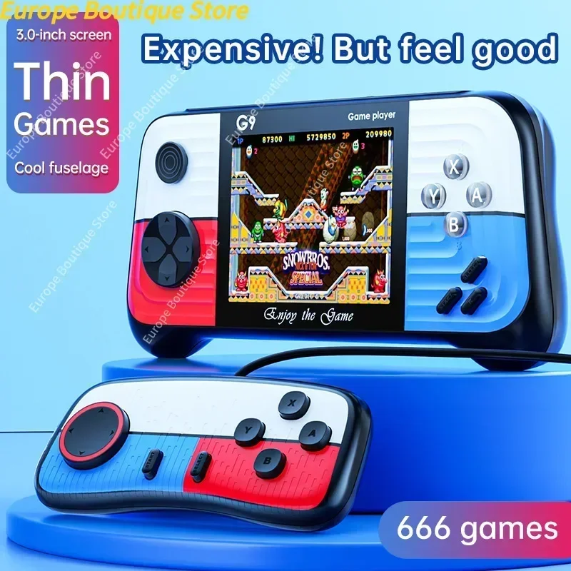 Карманная игровая консоль G9,  – обзор и цена Gaming Console For Android Tv