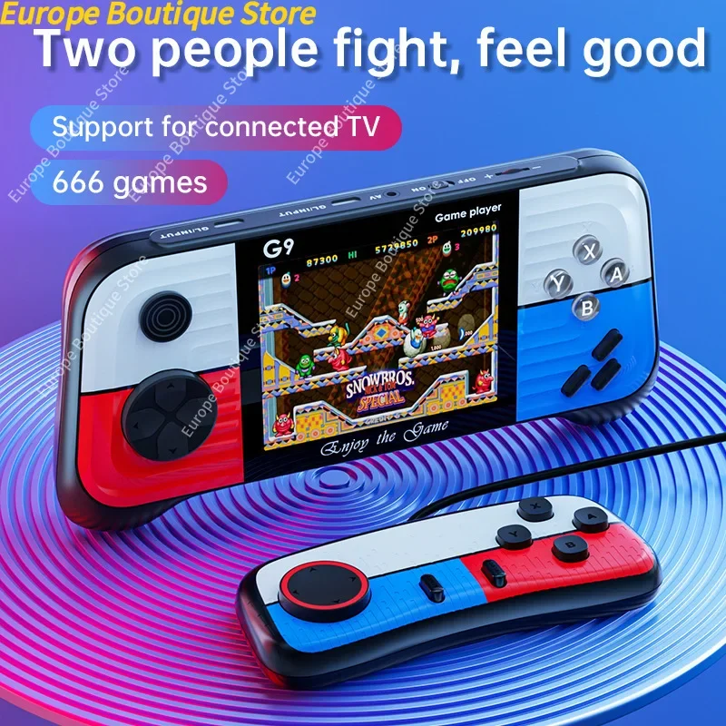 Карманная игровая консоль G9,  – обзор и цена Gaming Console For Android Tv