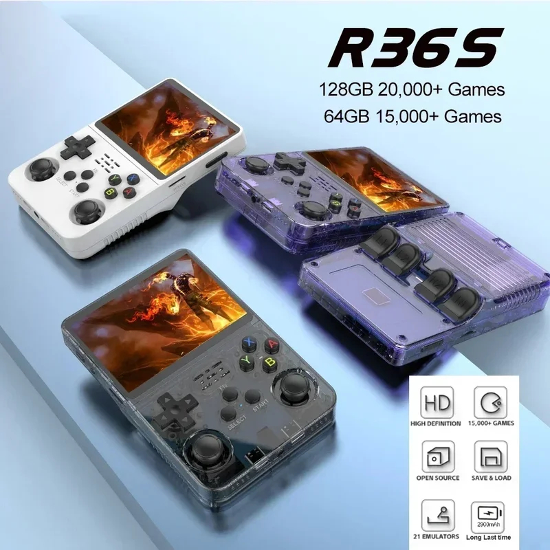 Портативная игровая консоль R3 – обзор и цена Gaming Console R36S