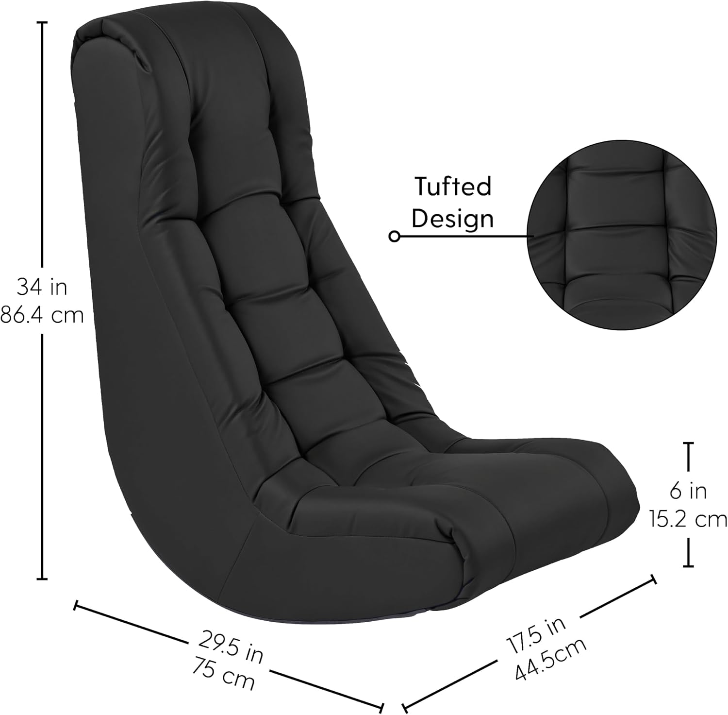 Мягкое напольное кресло-качалк – обзор и цена Gaming Chair Cushion