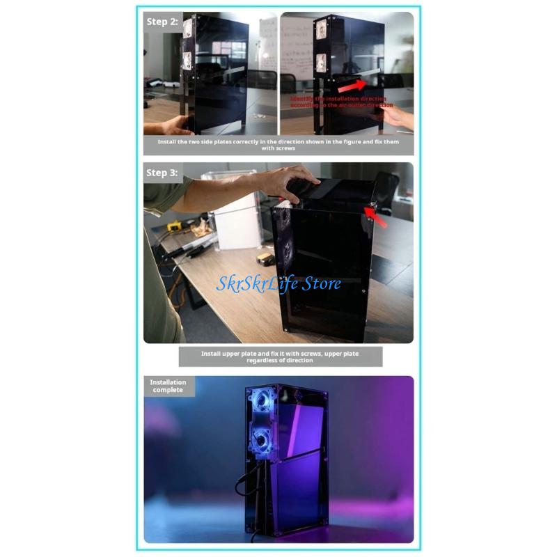 E65E Прозрачный защитный чехол – обзор и цена Gaming Console Display Case
