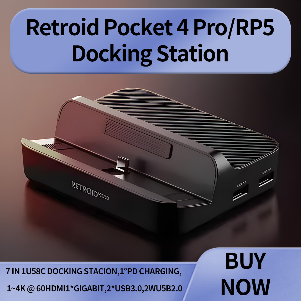 Док-станция Retroid Pocket 5,  – обзор и цена Gaming Console Mini