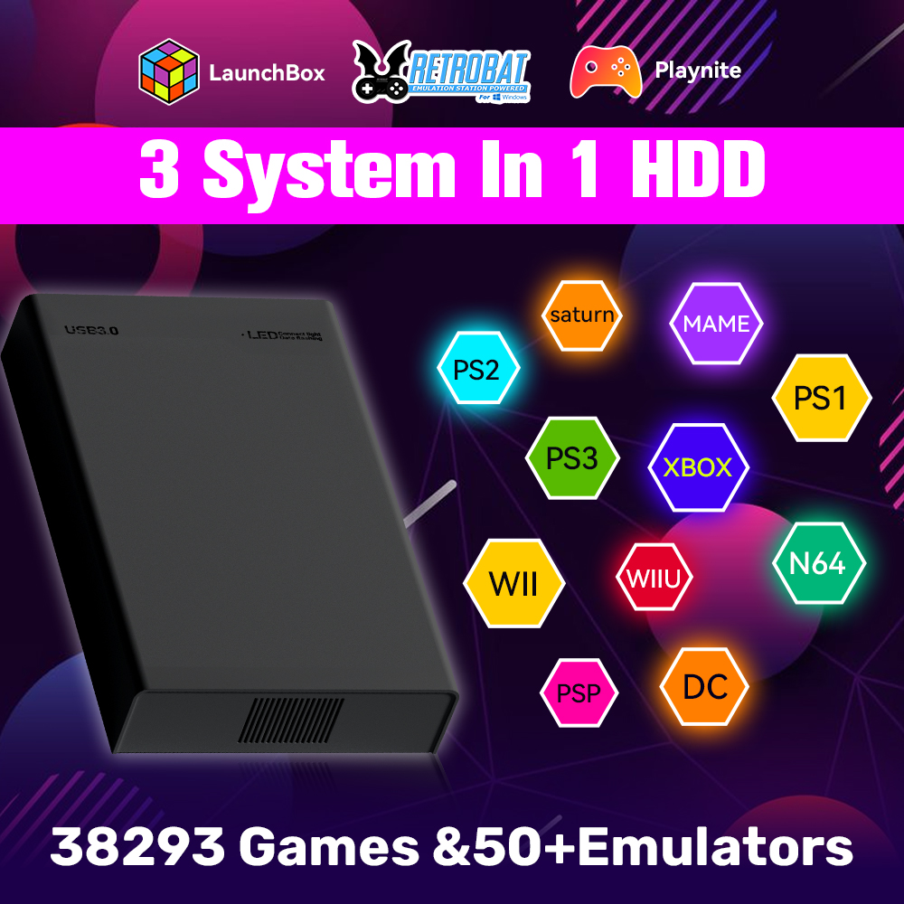 500G Ретро игровая HDD игровая – обзор и цена Gaming Console Os