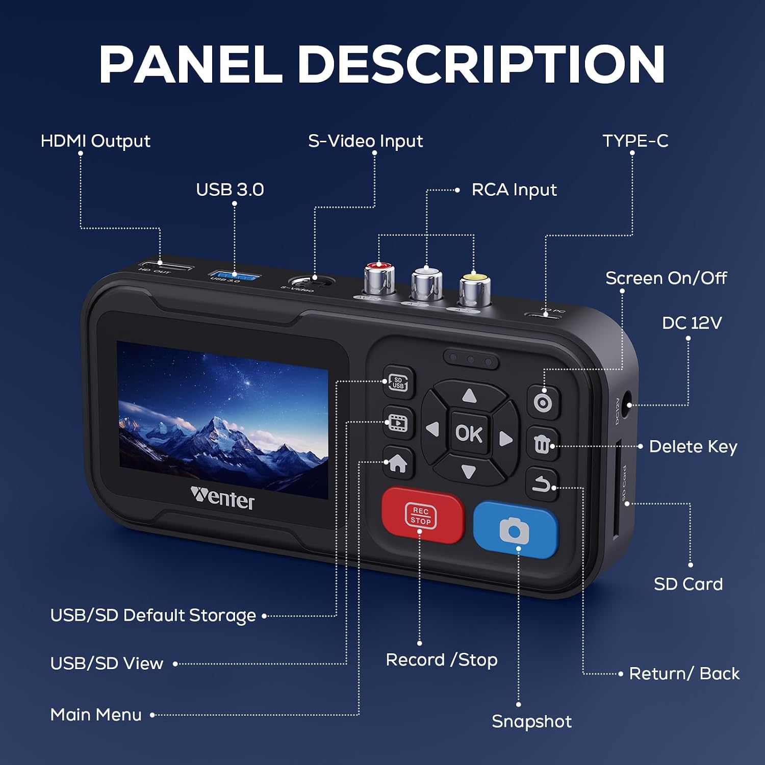 Видеорегистратор HD для конвер – обзор и цена Gaming Console Mini