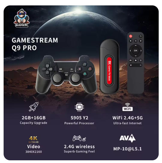 Оригинальная игровая приставка – обзор и цена Gaming Console For Android Tv