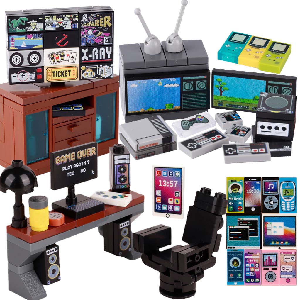 MOC игровая консоль, компьютер – обзор и цена Gaming Console For Kids
