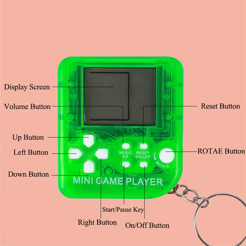 Ретро мини-портативные игровые – обзор и цена Gaming Console For Kids